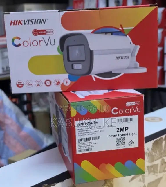 Hikvision 2MP Smart ColorVU 40M Bullet HD DS-2CE12DFOT-LFS