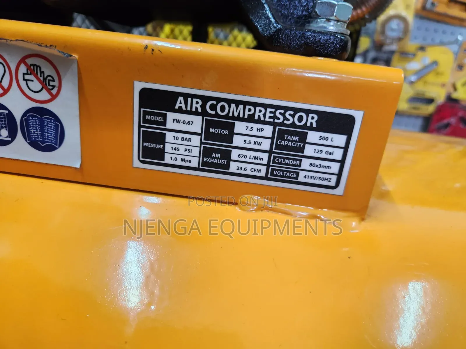 Air Compressor 500 L