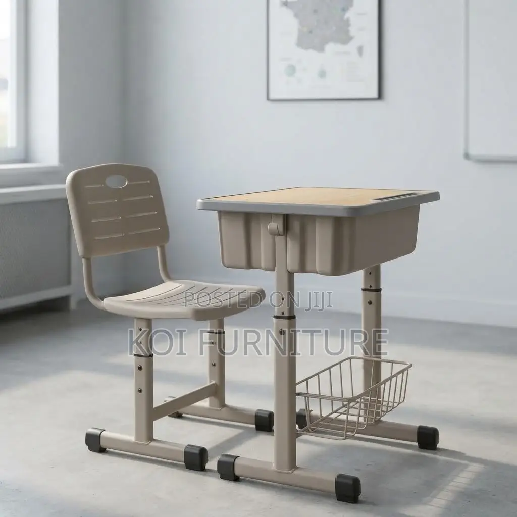 Home Desk; Ergonomic Home Schools Desk Chairs Set for Kids