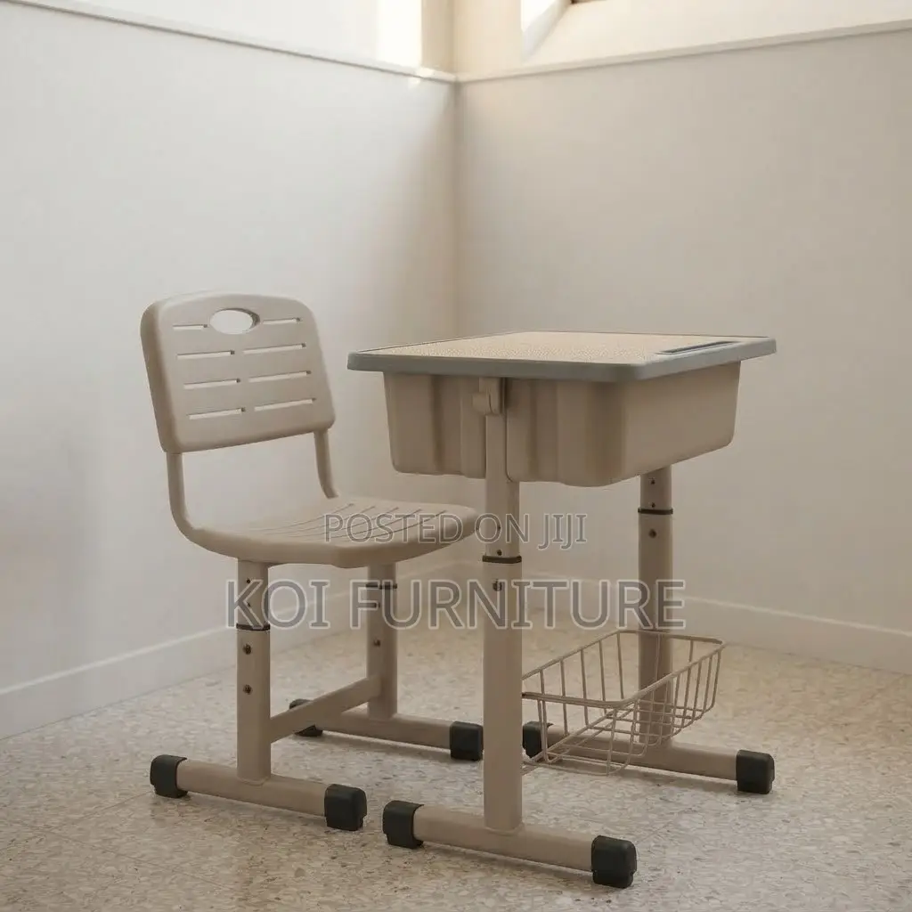 Home Desk; Ergonomic Home Schools Desk Chairs Set for Kids