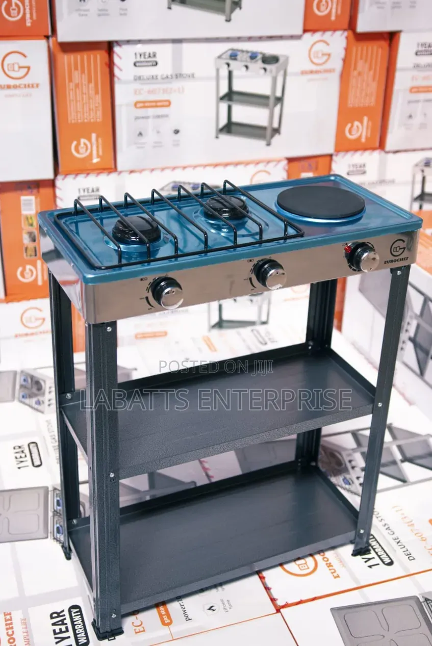 Eurochef EC-6073 2+1 Standing Cooker – Stainless Steel Powerful