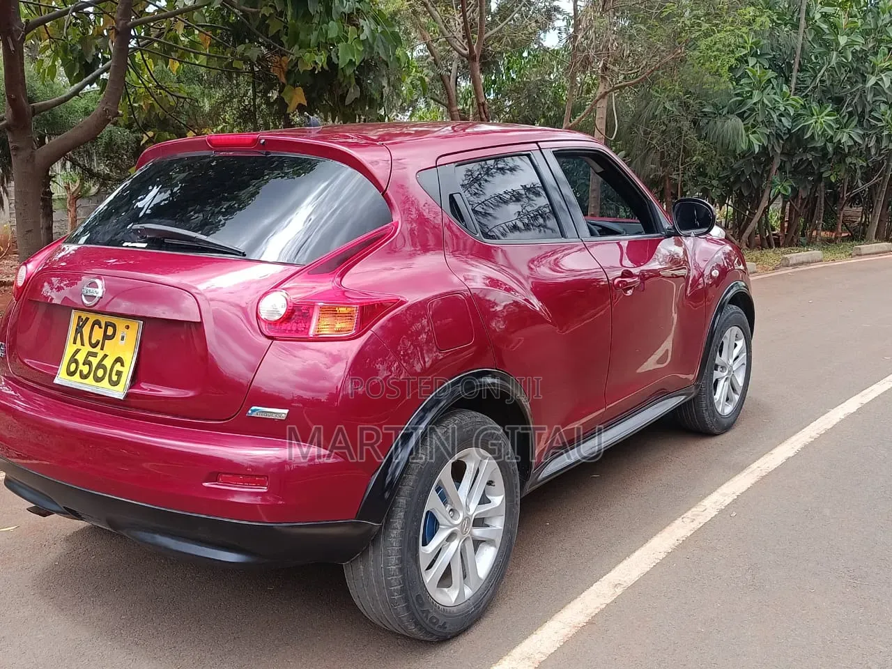 Nissan Juke 2011 Red