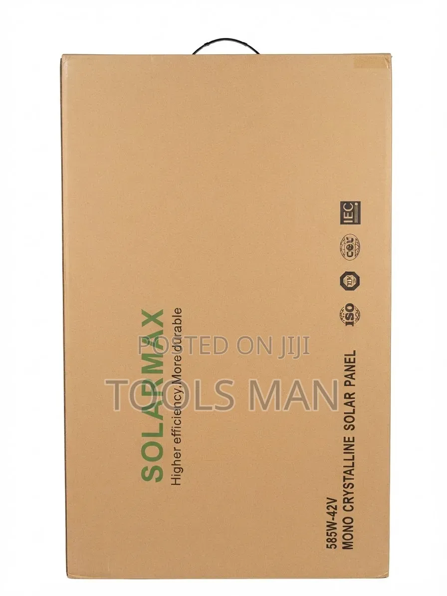 Solarmax 585W Monocrystalline Solar Panel 42V.