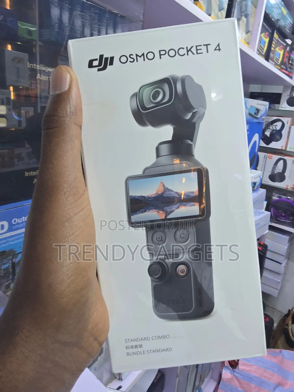 DJI Osmo Pocket 4 Camera 3-Axis Stabilization ActiveTrack