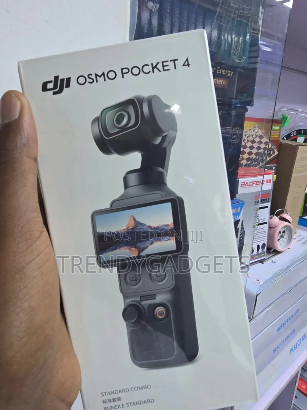 DJI Osmo Pocket 4 Camera 3-Axis Stabilization ActiveTrack