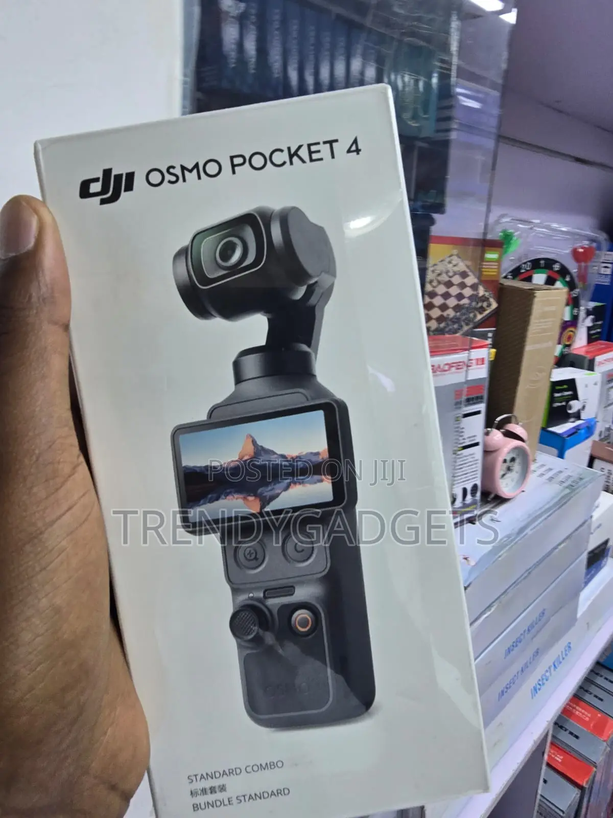 DJI Osmo Pocket 4 Camera 3-Axis Stabilization ActiveTrack