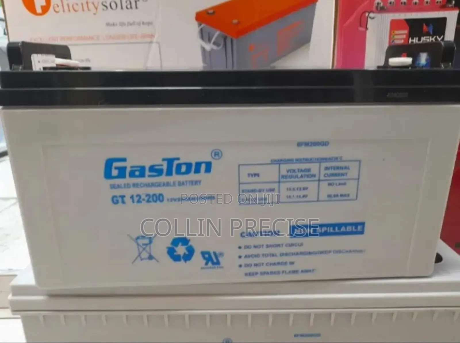 Gaston 200Ah Solar Battery