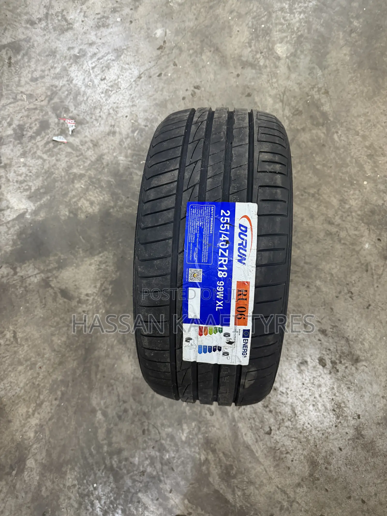 255/40r18 Durun Tyre