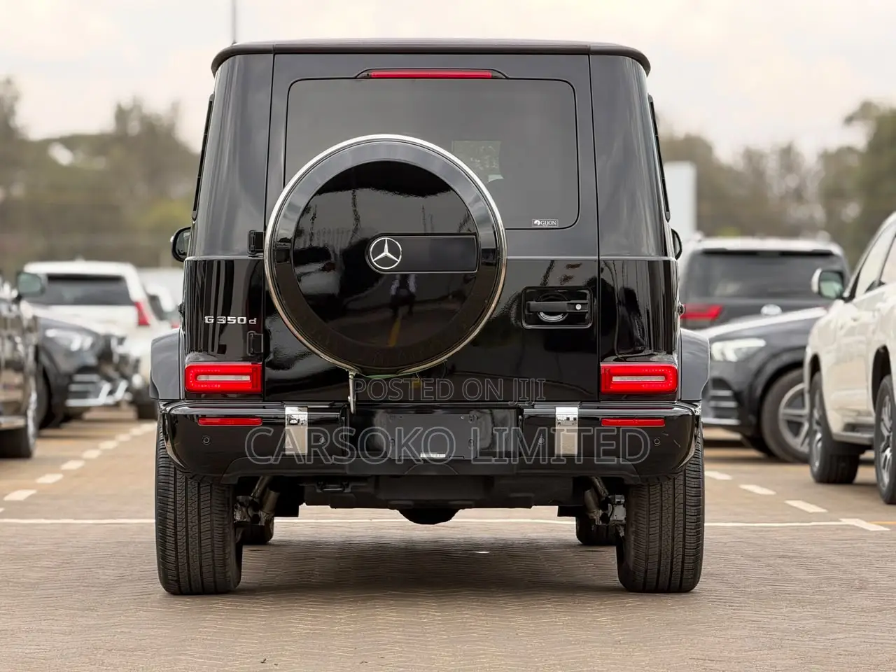 Mercedes-Benz G-Class G 350 d 2019 Black