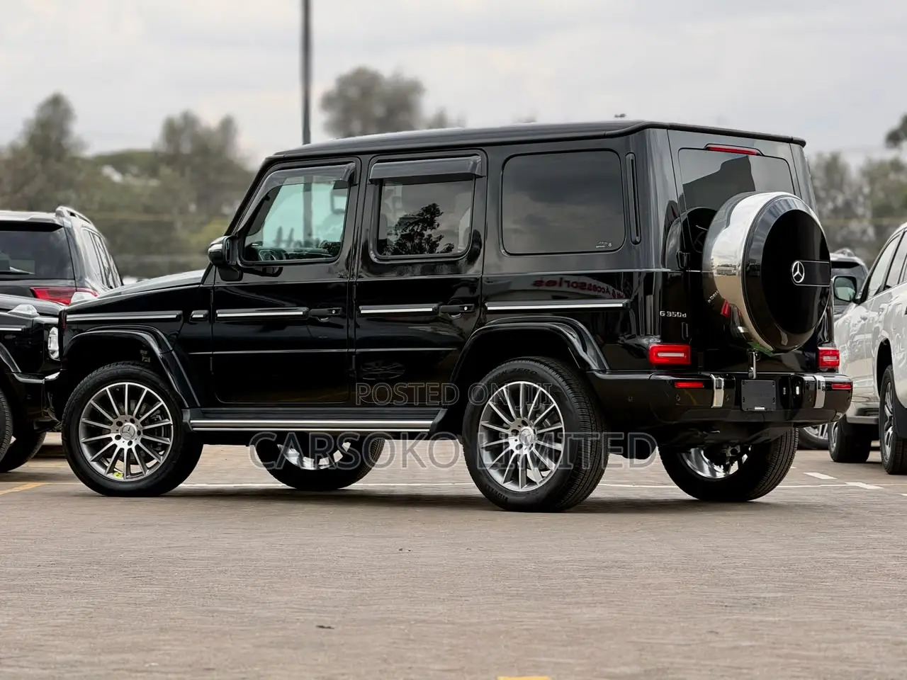 Mercedes-Benz G-Class G 350 d 2019 Black