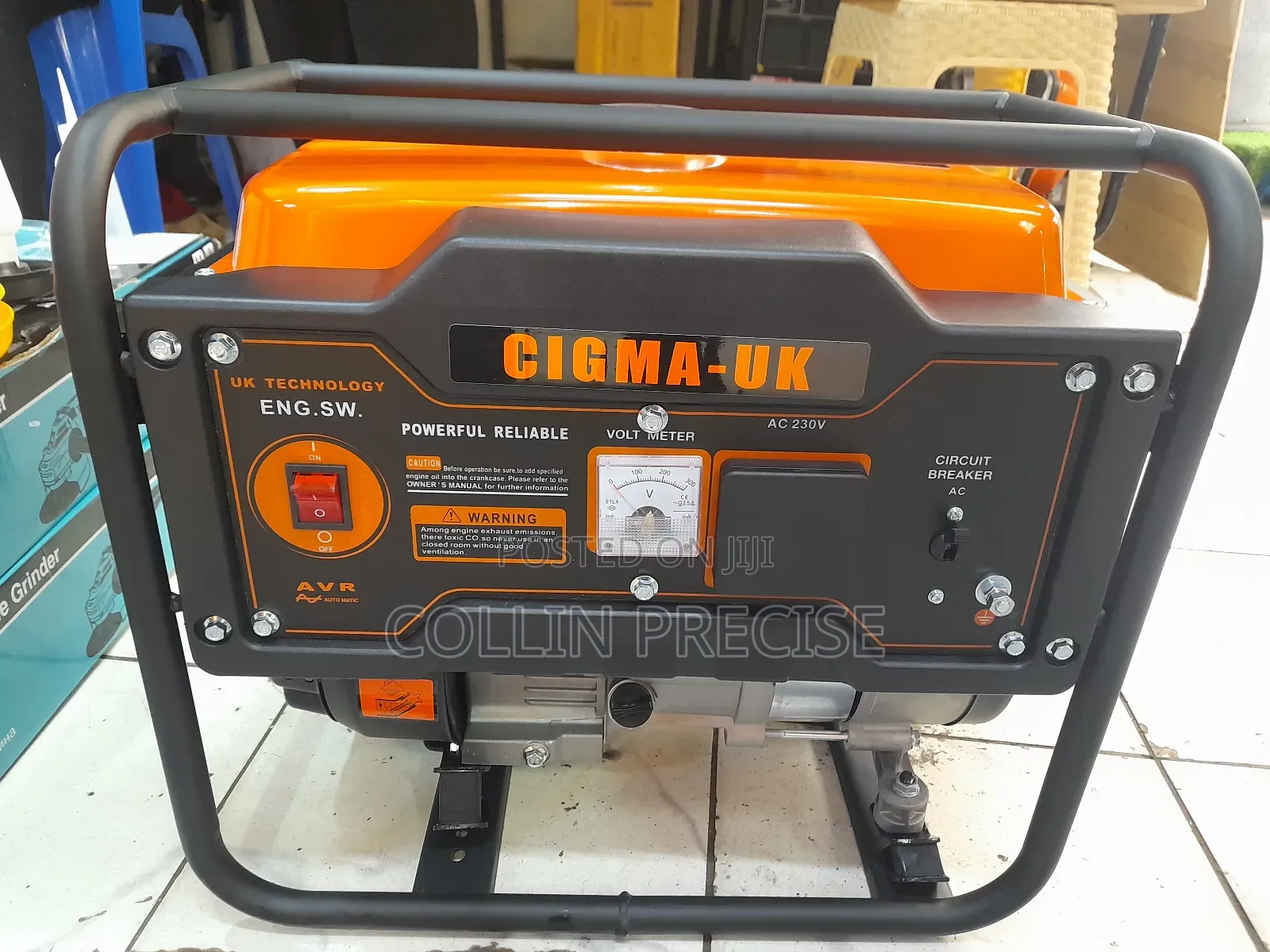 Cigma-Uk 3.5Kva Gasoline Generator