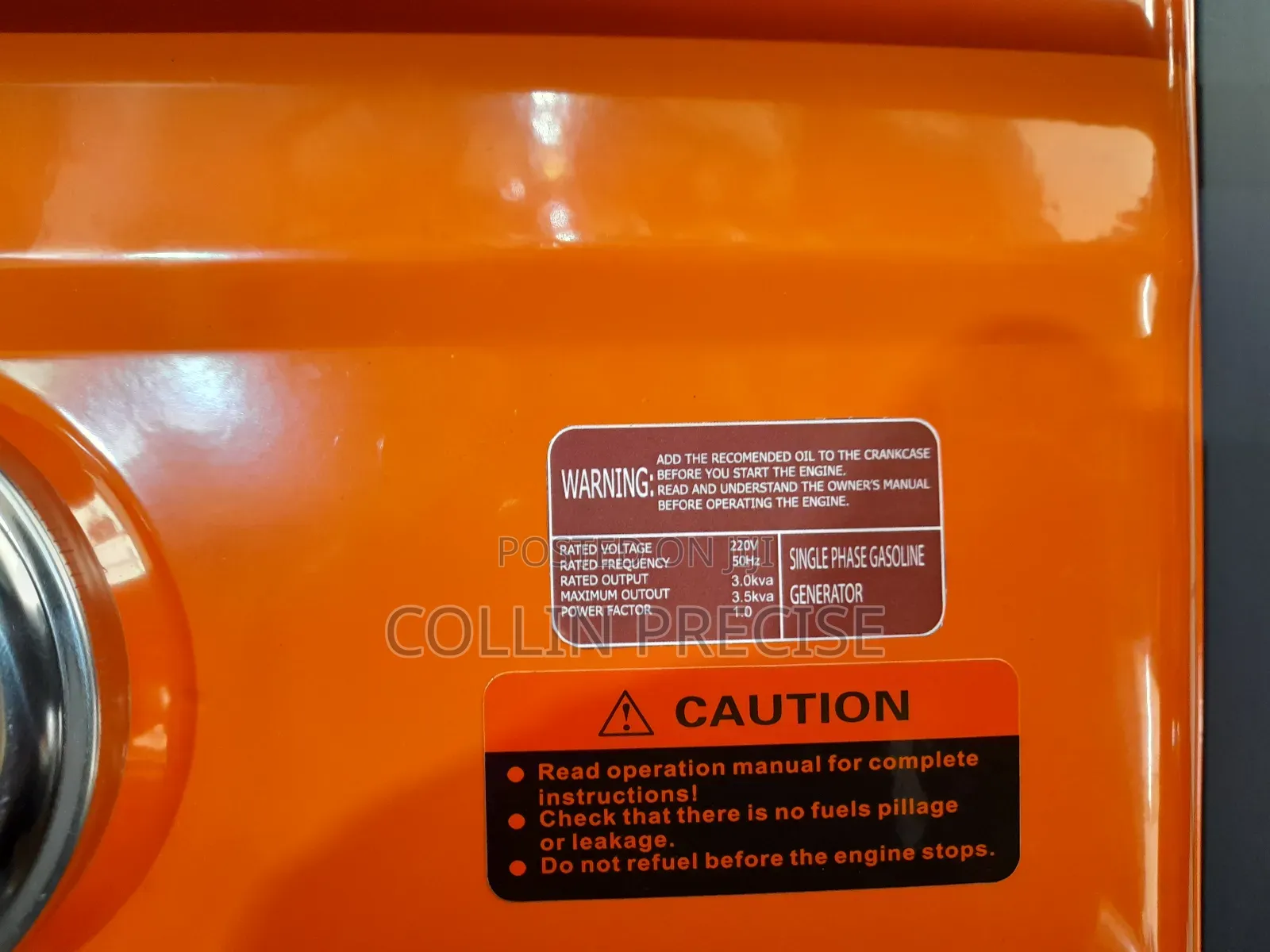 Cigma-Uk 3.5Kva Gasoline Generator