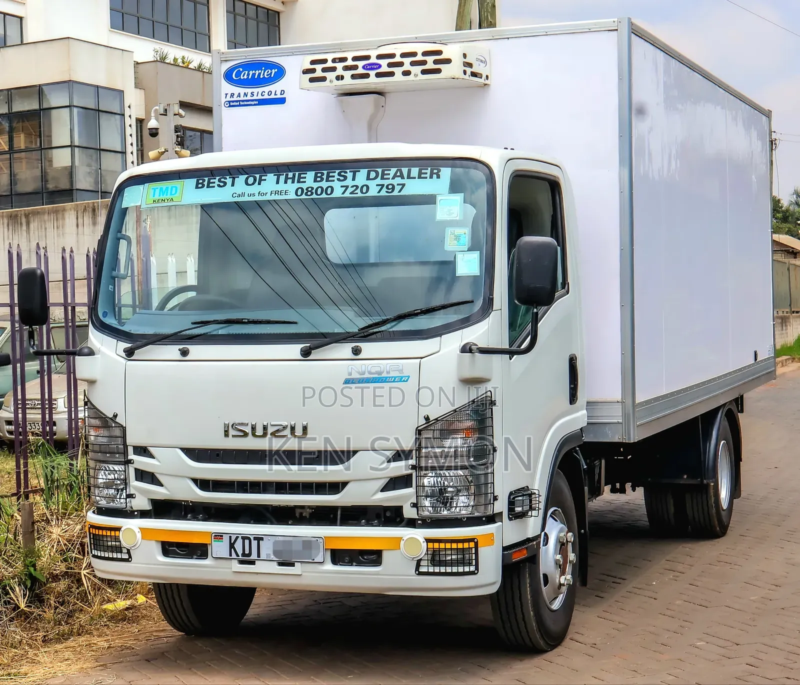 Isuzu NQR Refrigerator Truck 2025 White