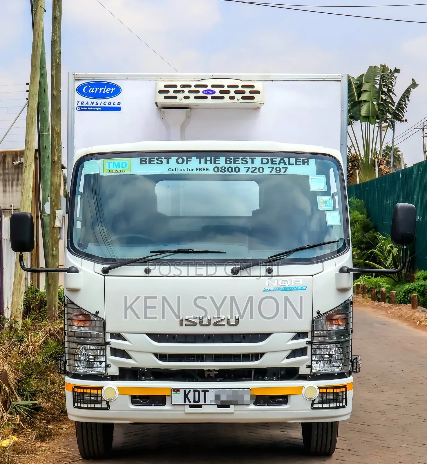 Isuzu NQR Refrigerator Truck 2025 White