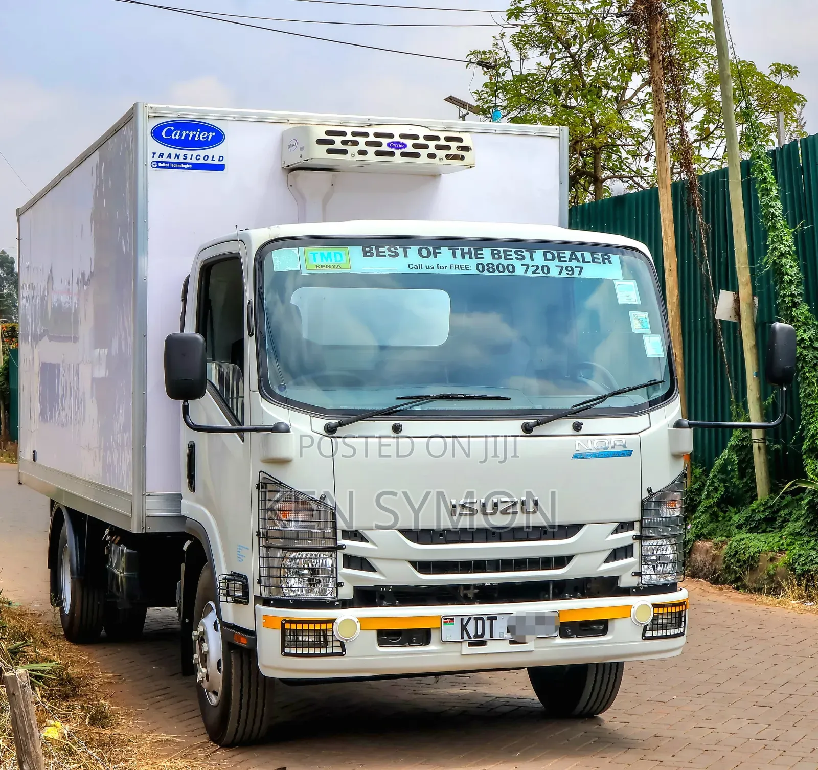 Isuzu NQR Refrigerator Truck 2025 White