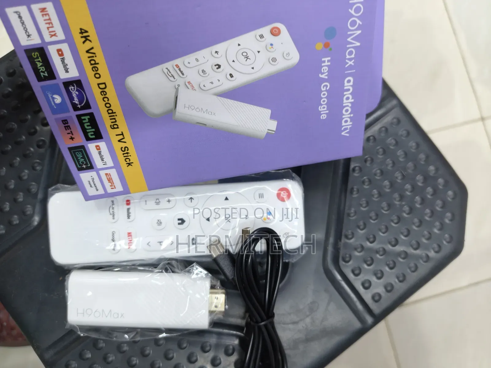 Android TV Box With Wi-Fi, HDMI, USB and Bluetooth Connectivity