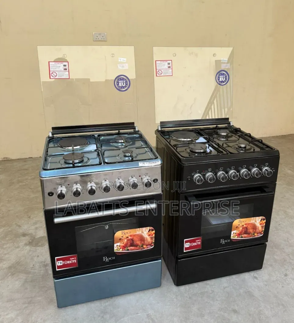 Roch 60×60 3+1 Gas Cooker – Modern Kitchen Essential