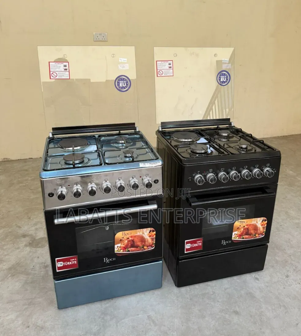 Roch 60×60 3+1 Gas Cooker – Modern Kitchen Essential