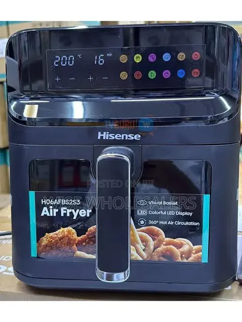6.3 Litres Hisense Single Basket Air Fryers