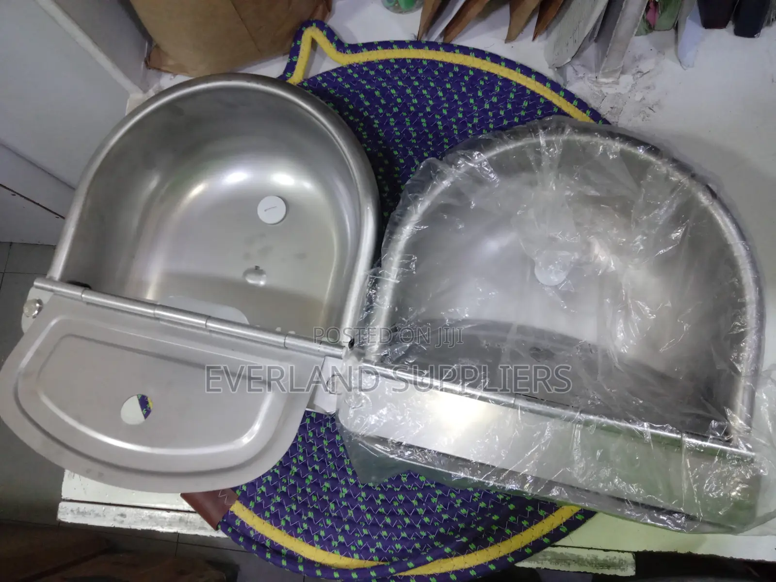 Easy-Wash Cow Bowl Stainless Drinker
