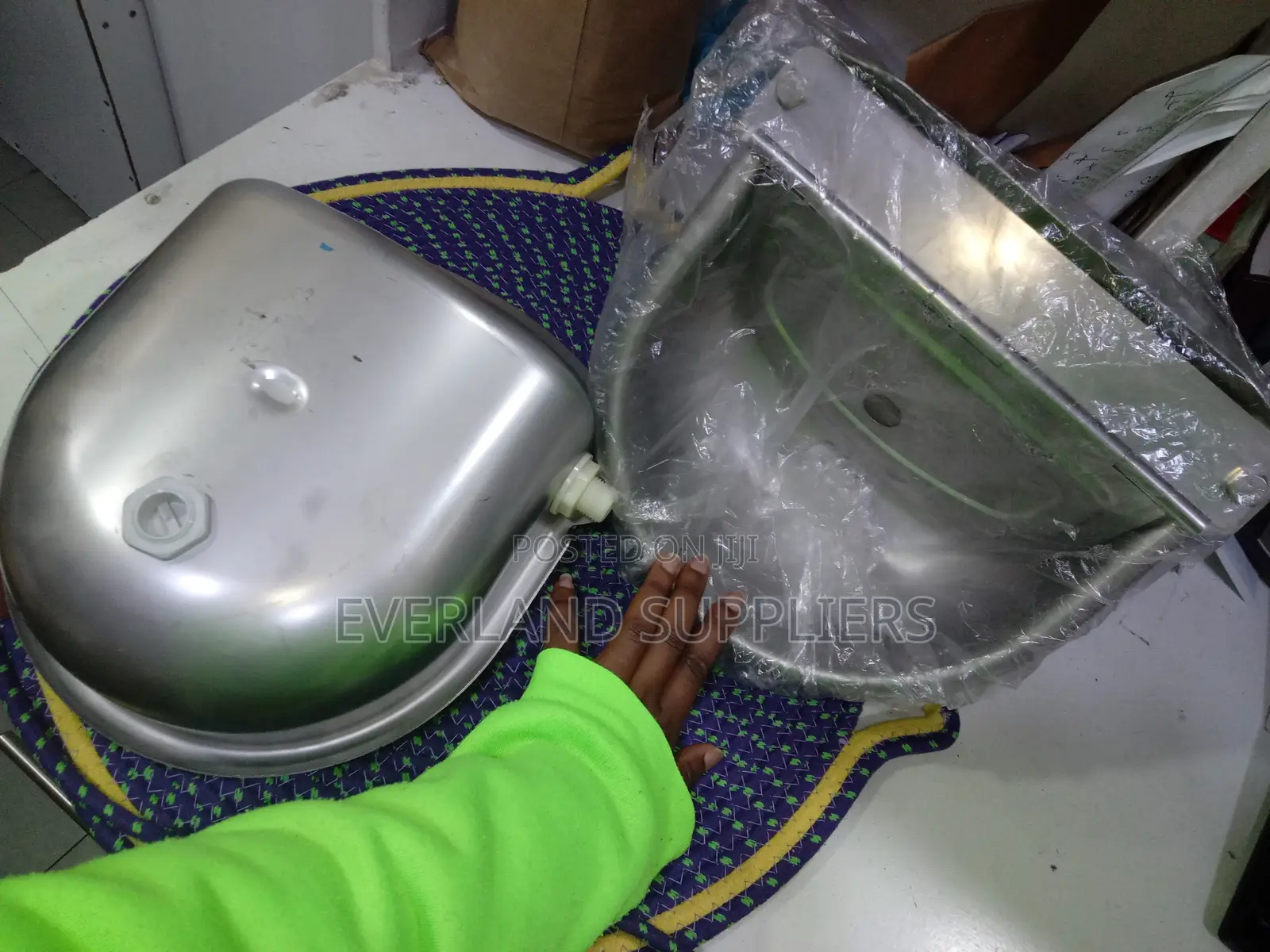 Stainless Steel Dairy Bowl for Cows
