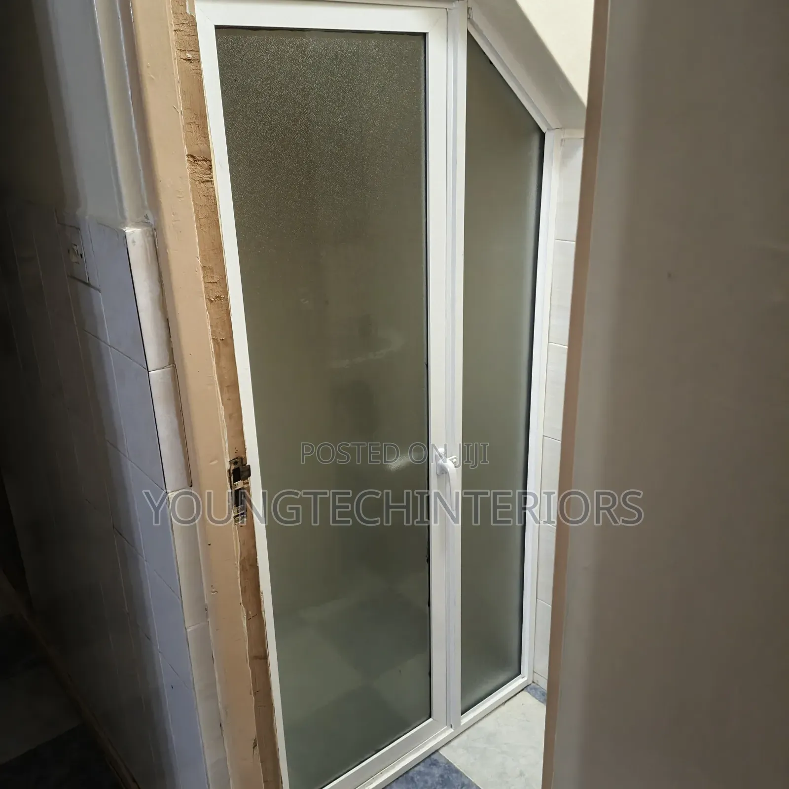 Aluminium MDF and Glass Partition