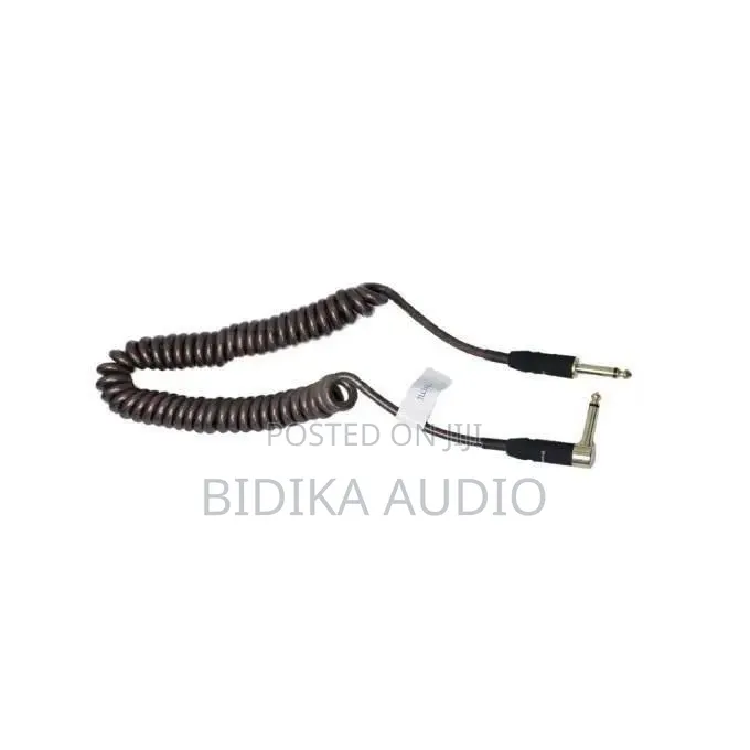 Soundmaster Guitar Jack to Jack Link Cable Brown Tlc144/3m