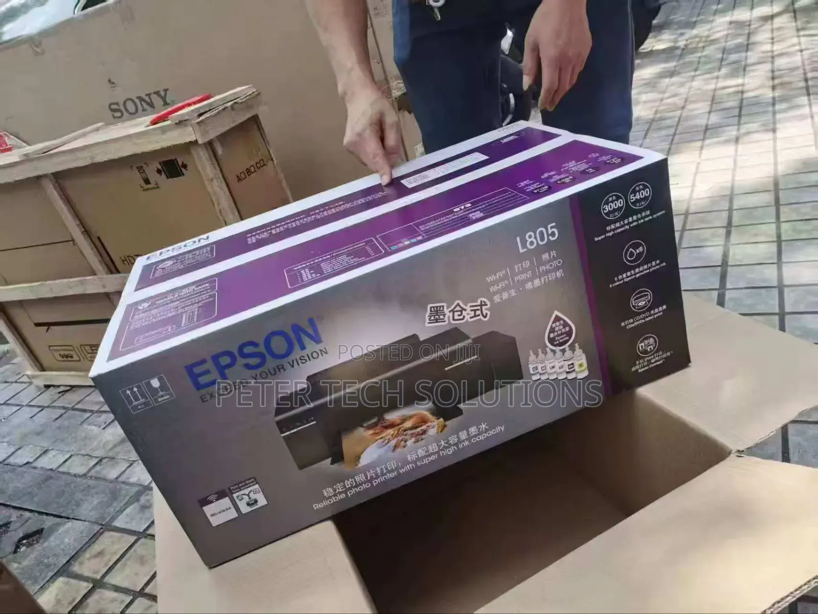 L805 Brand New+ DTF Convertion(best A4 for Dtf)