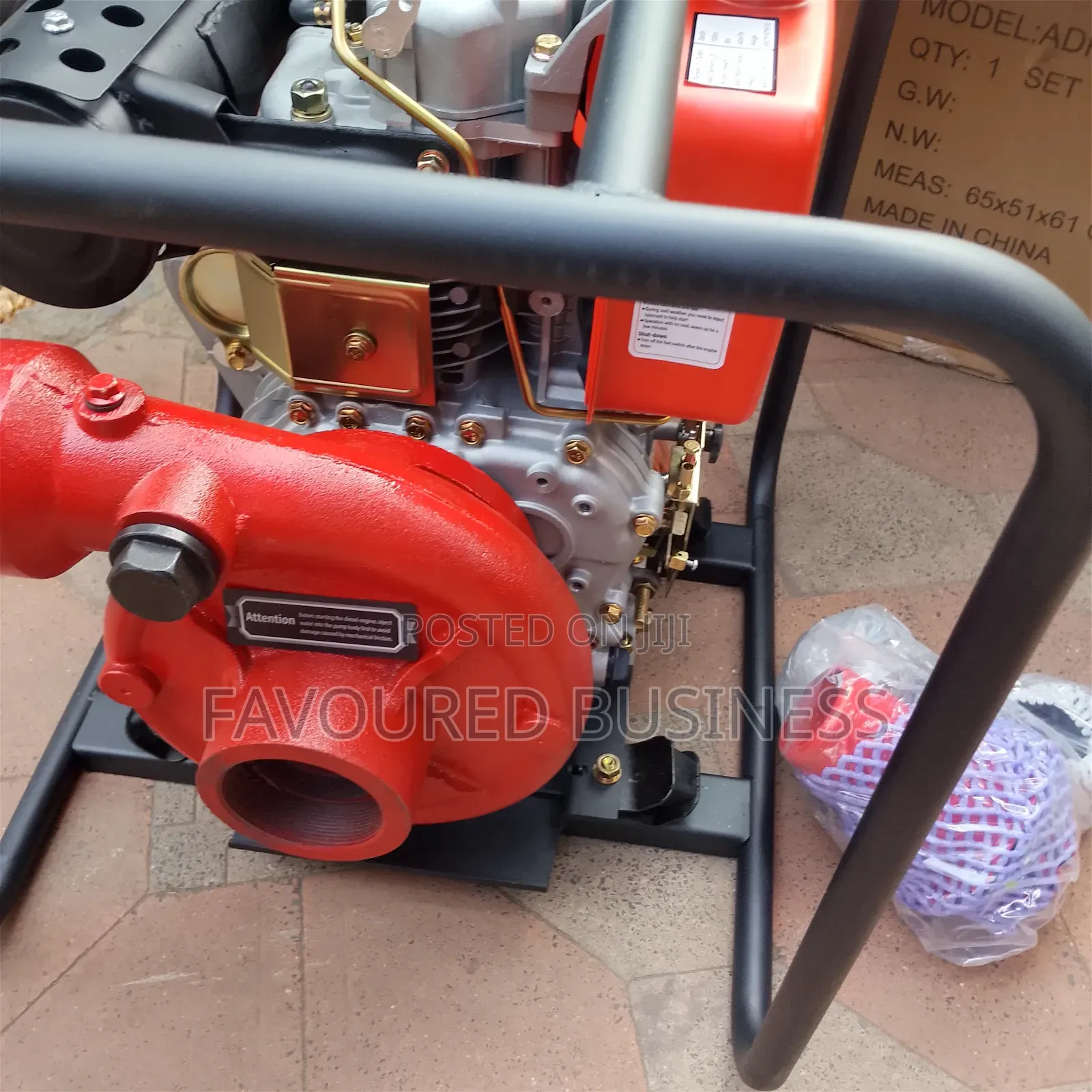 Heavy Duty Aico 3 Inches Water Pump/Top Guarantee 16 HP Diseal Pump