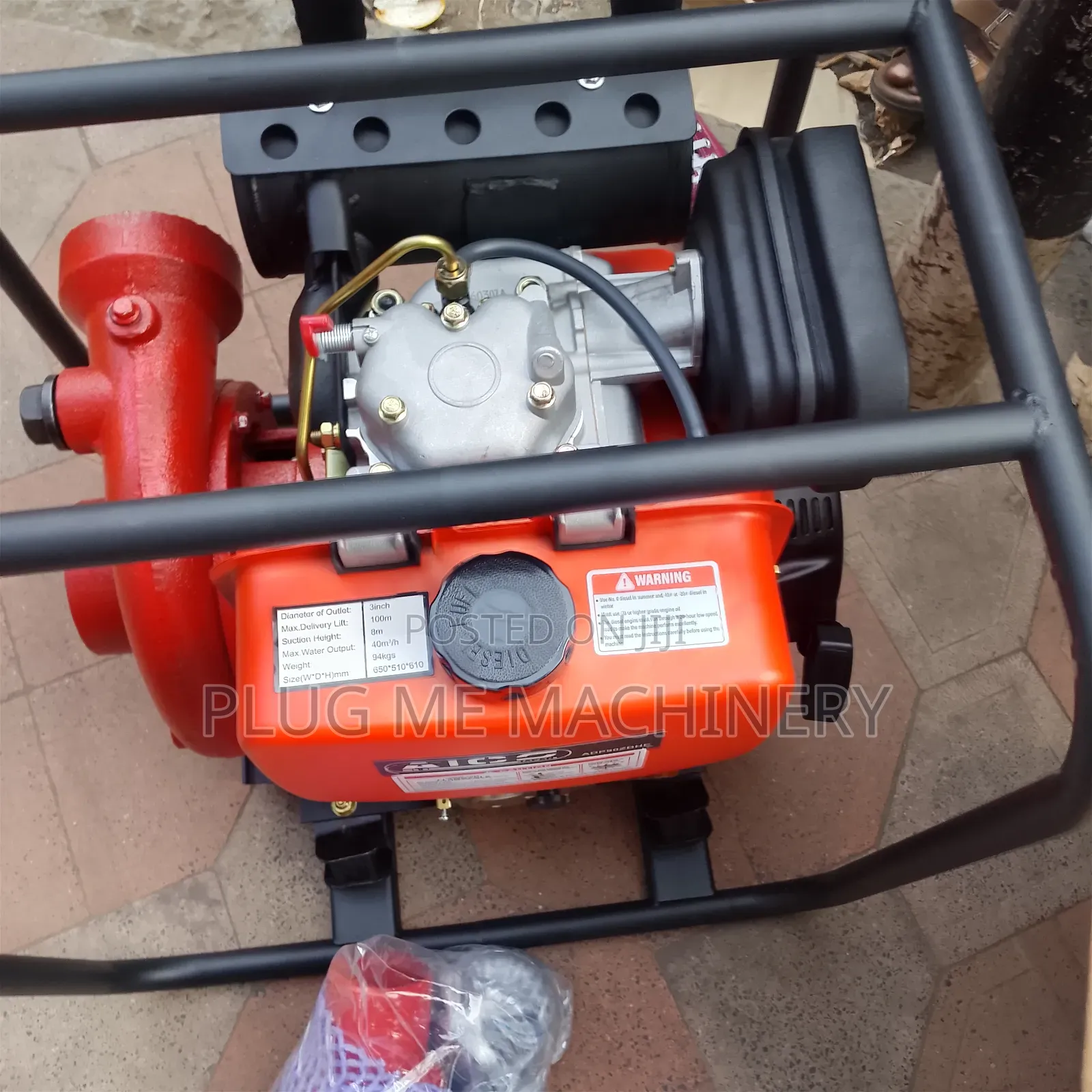 High Value Aico 3 Inches Water Pump/ Idea 16hp Disiel Water Pum