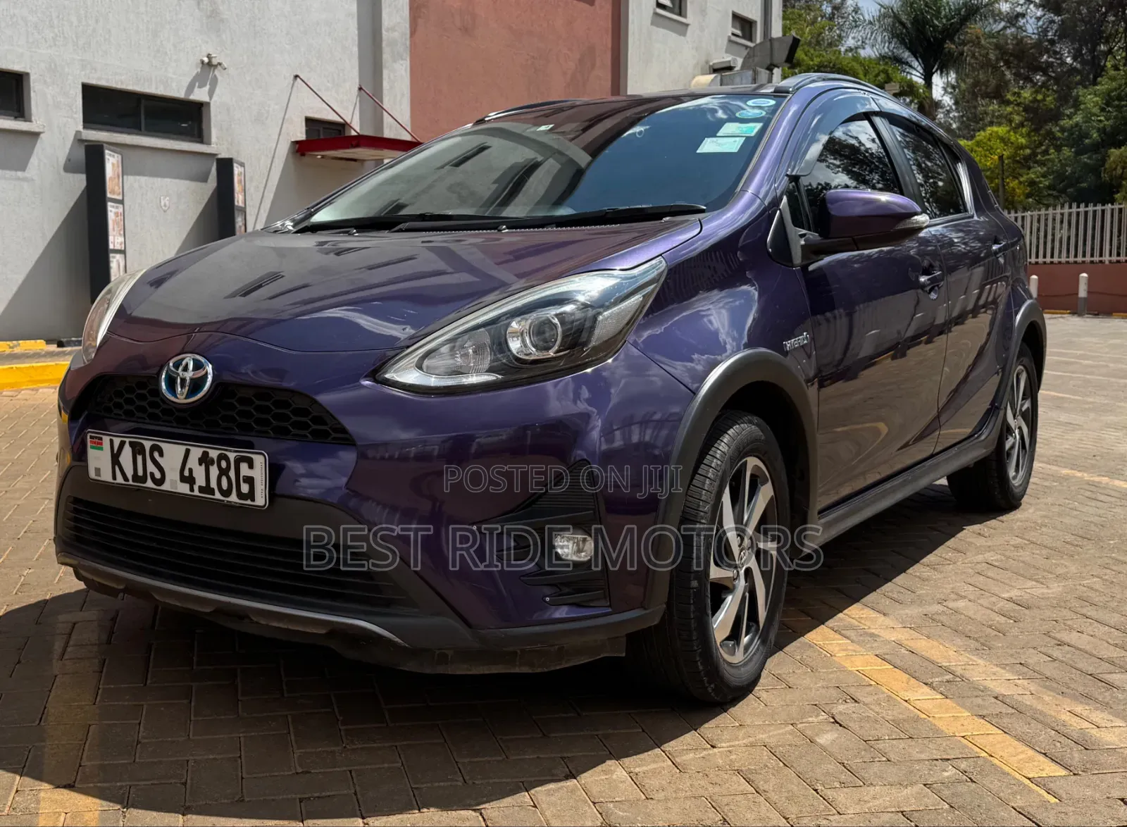Toyota Aqua 2017 Purple
