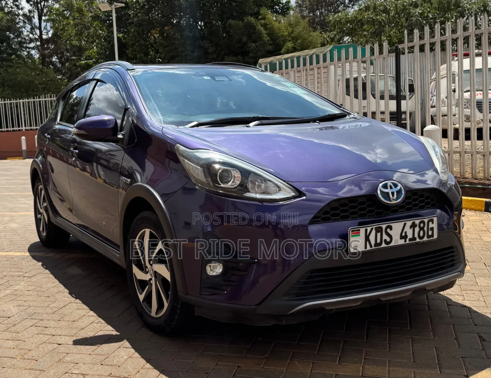 Toyota Aqua 2017 Purple