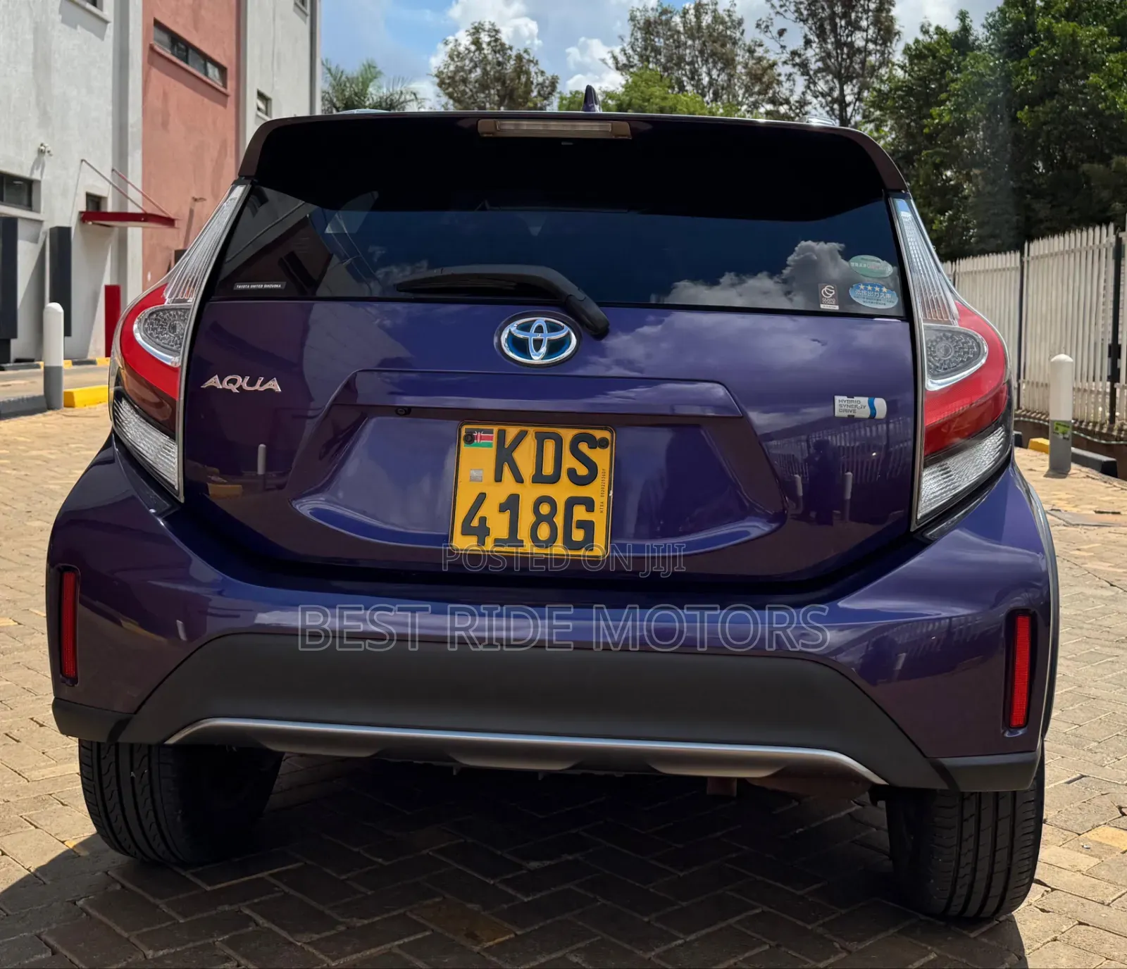 Toyota Aqua 2017 Purple