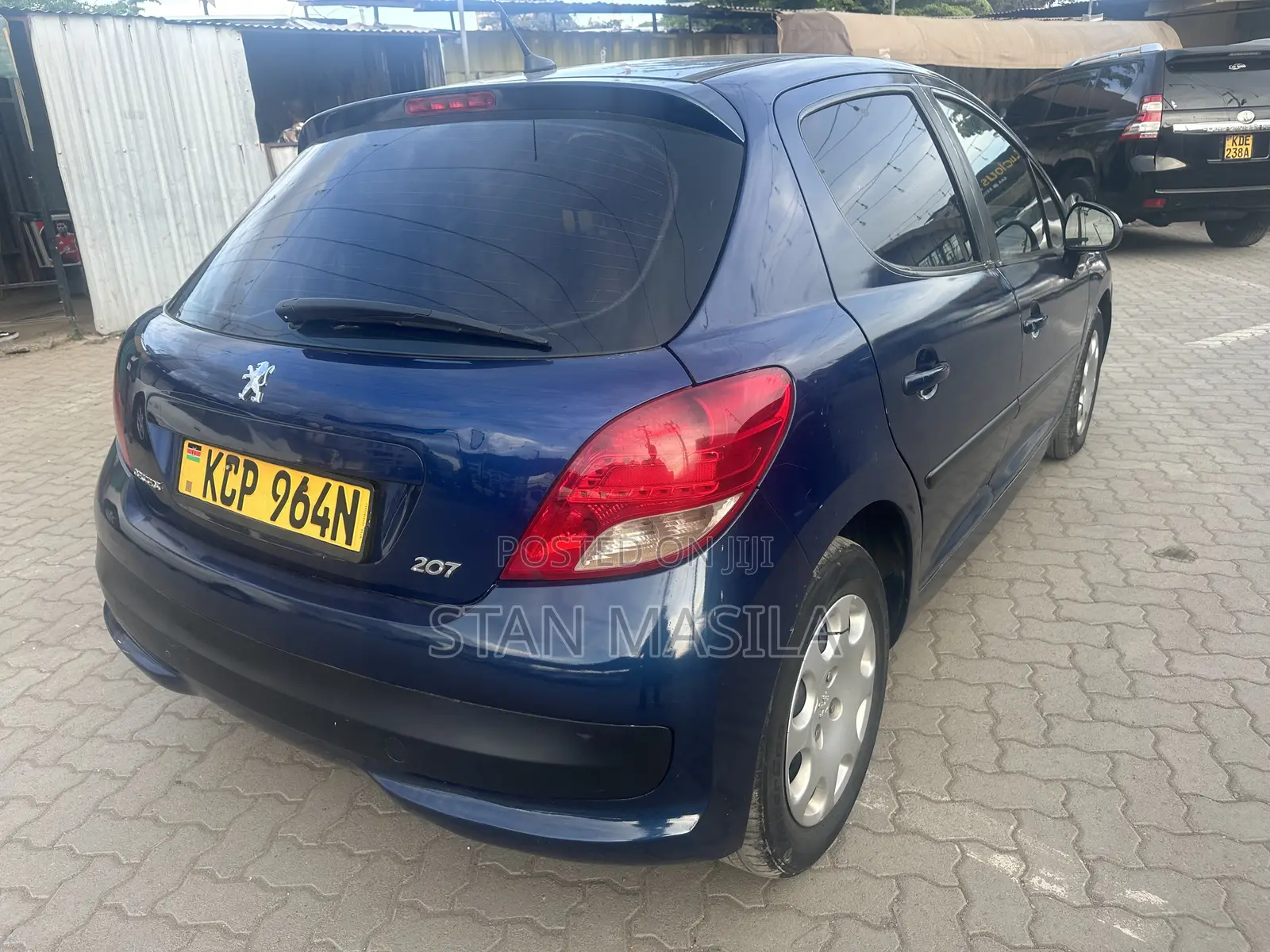 Peugeot 207 2012 Blue