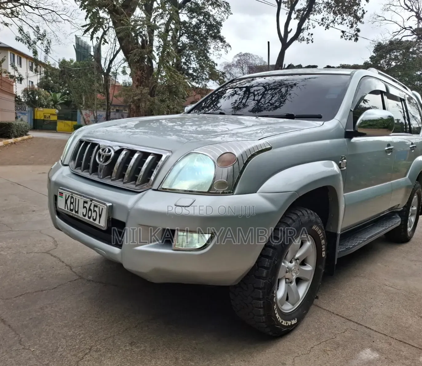 Toyota Land Cruiser Prado 2005 Silver