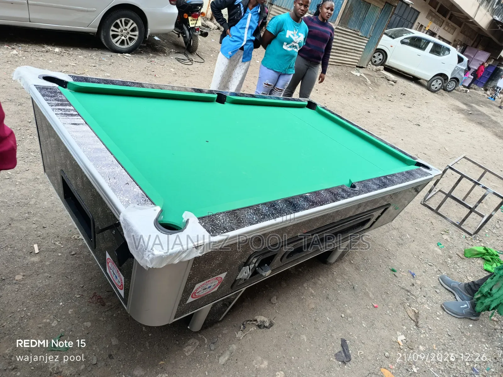 Premium Walnut Pool Table