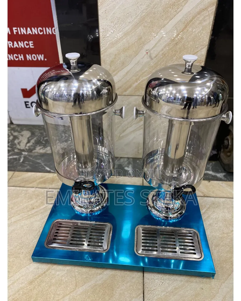 Euromax Double Juice Dispenser JD-82L