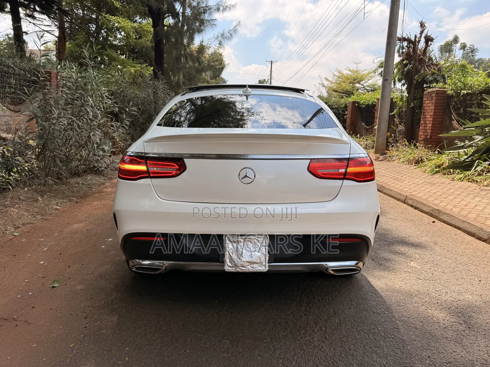 Mercedes-Benz GLE-Class GLE 350d 4MATIC 2017 White