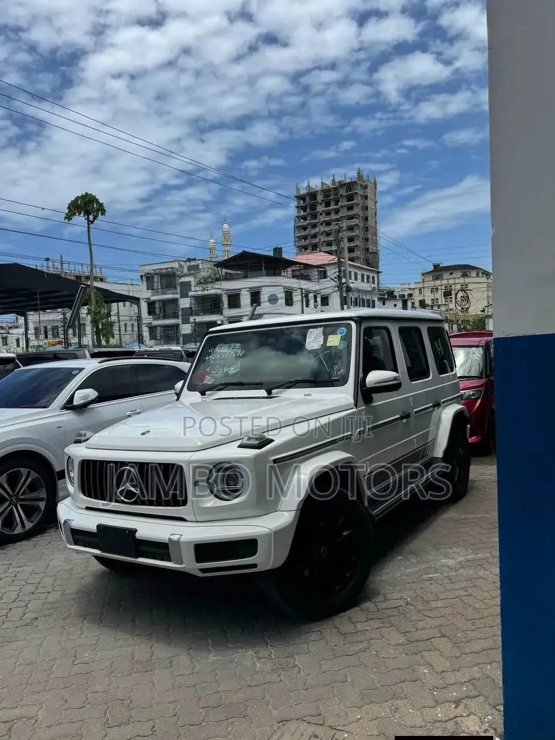 Mercedes-Benz G-Class G 350 d 2021 White