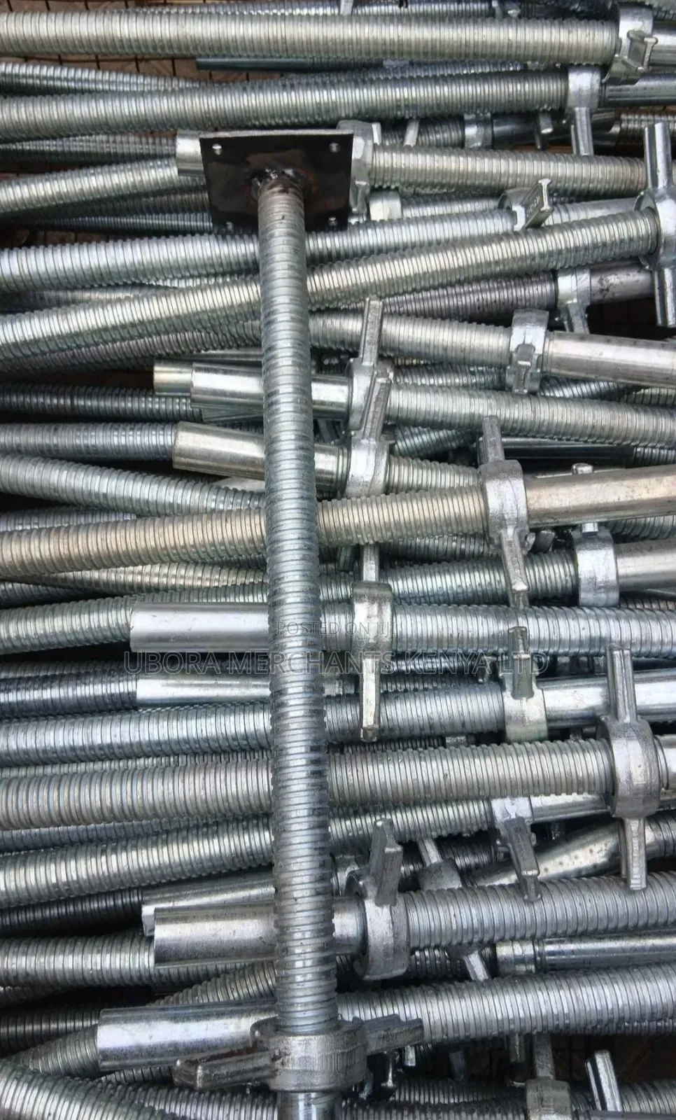 Galvanized Flat Based Screw Jack