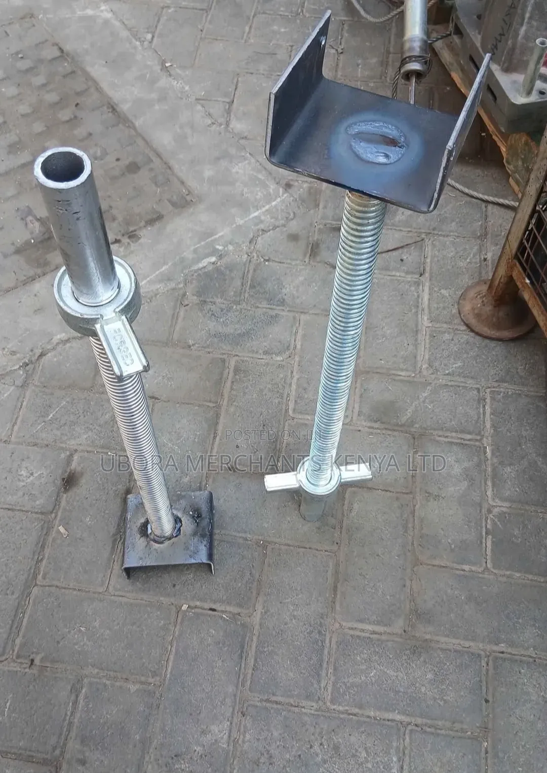 Galvanized U-Head Screw Jacks