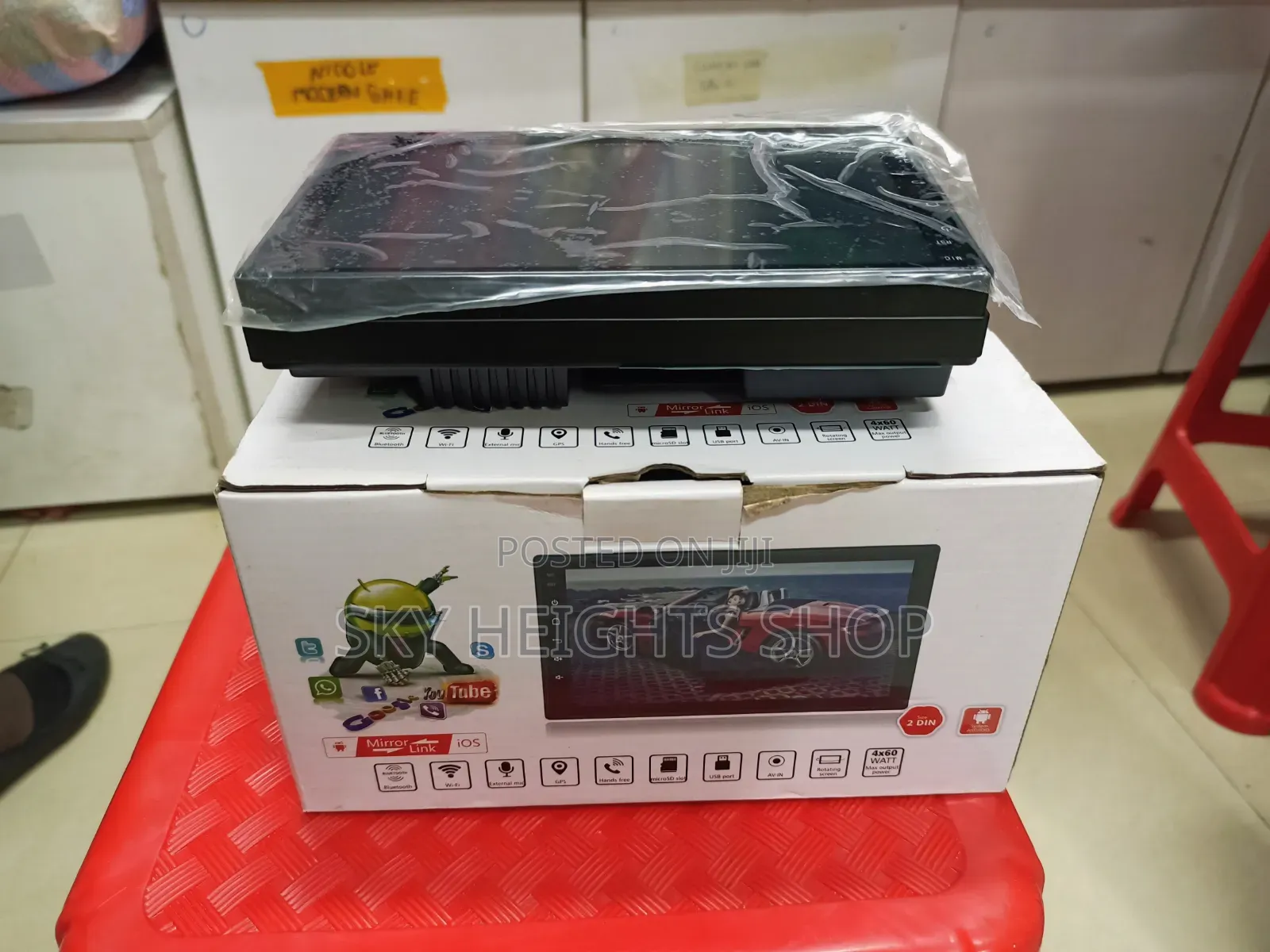 New Car Android Radio 7" Touch Screen Radio With Apps, Playstore, GPS