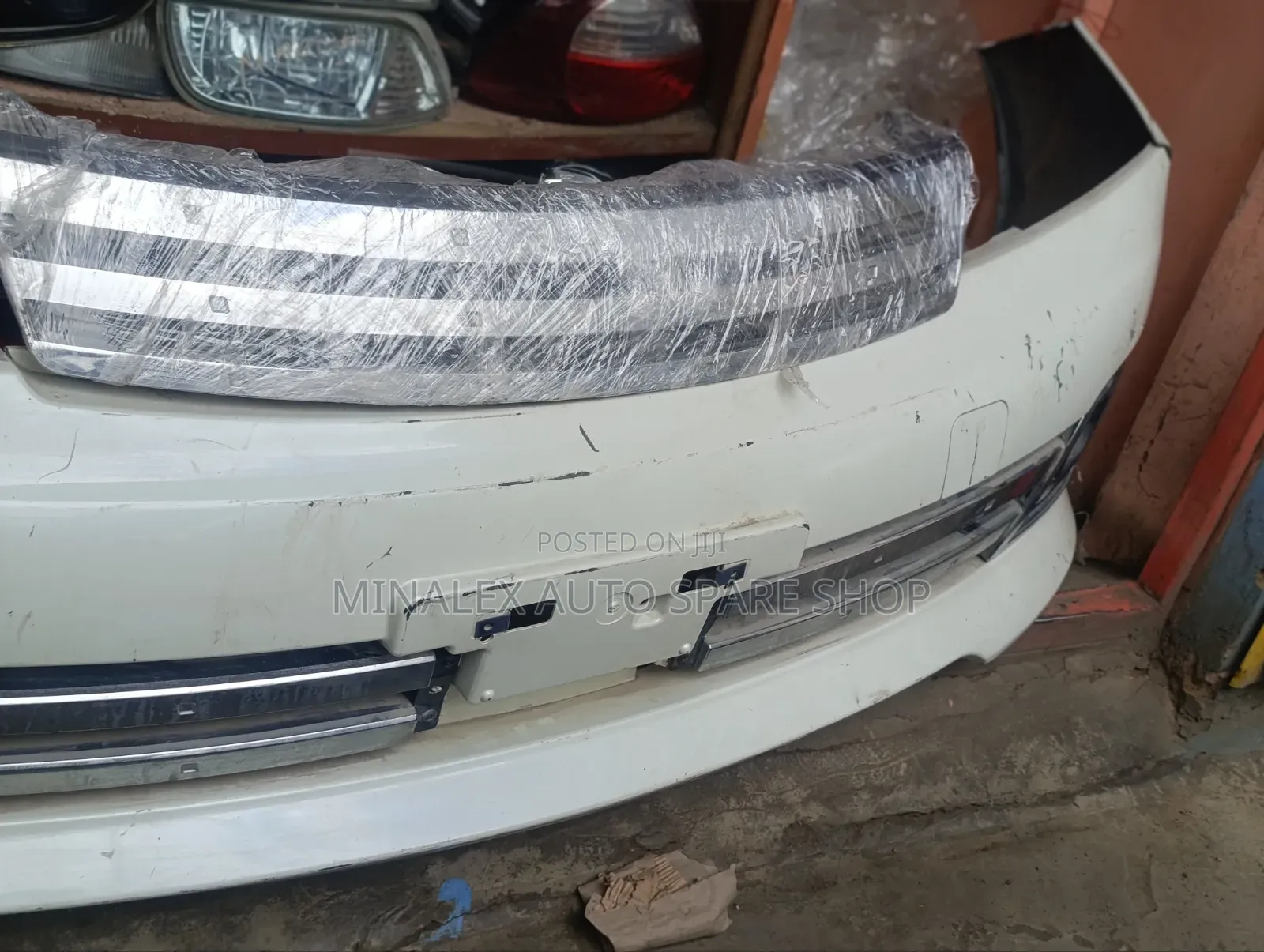 Nissan Wingload Y12 Front Bumper Sport Type Complete With Foglights