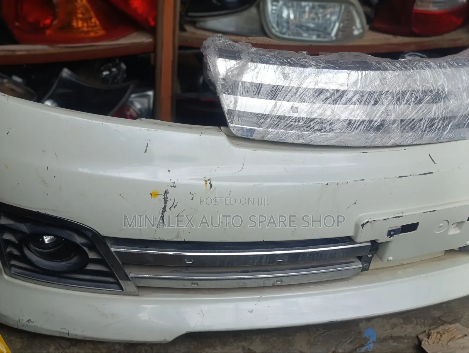 Nissan Wingload Y12 Front Bumper Sport Type Complete With Foglights