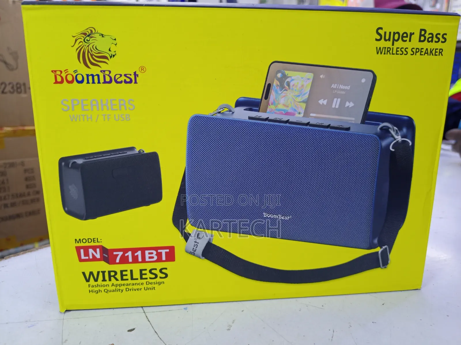 BoomBest LN-711BT Super Bass Wireless Speaker With TF,USB