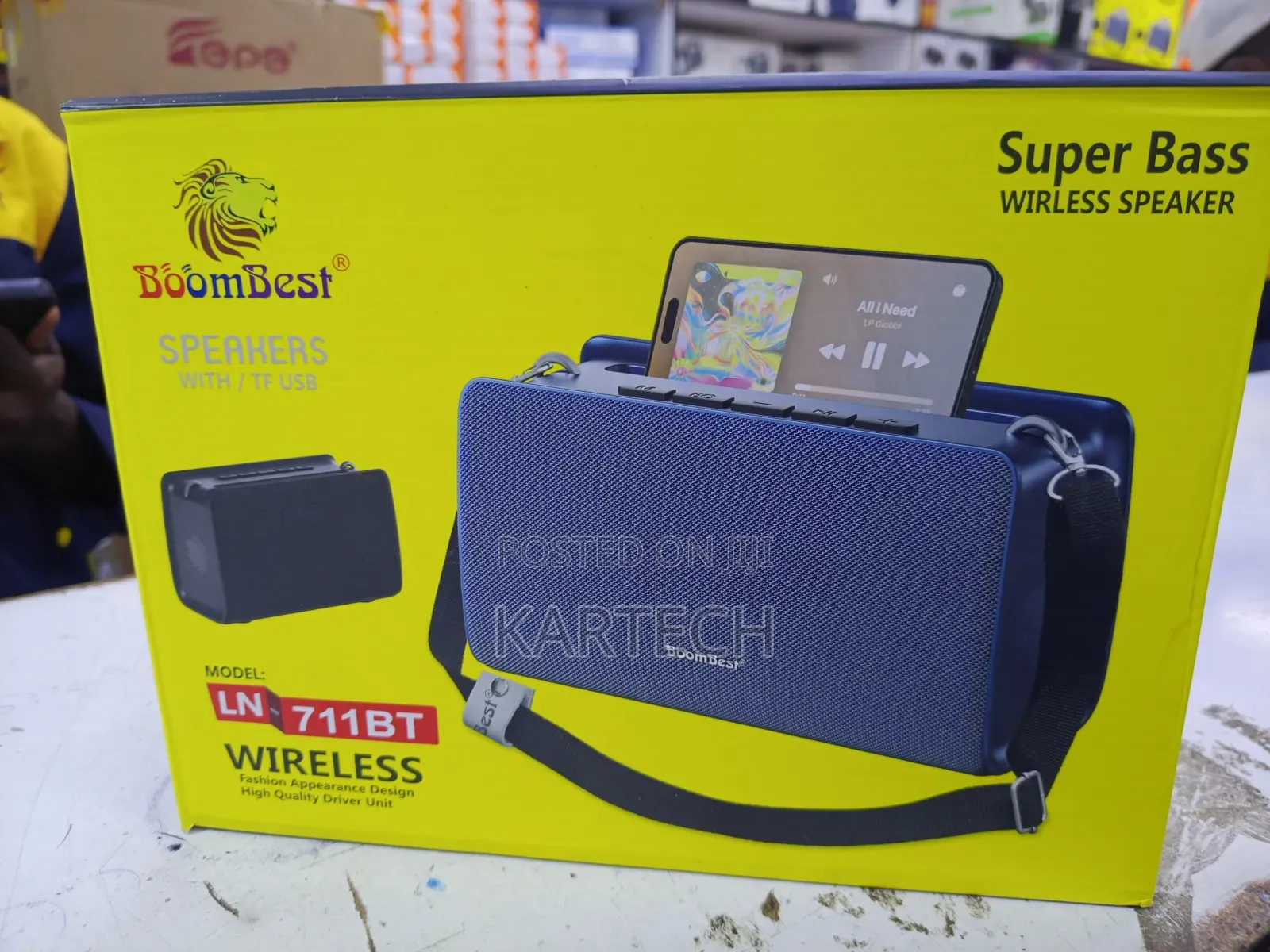 BoomBest LN-711BT High-Quality Bluetooth Speaker With TF/USB