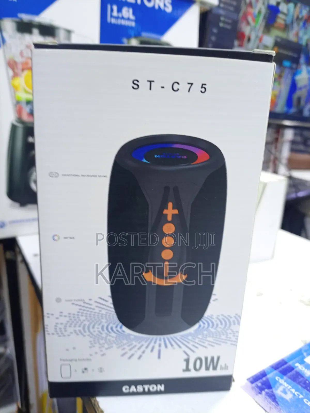 Caston ST-C75 Rechargeable Bluetooth Music Speaker With RGB Lights