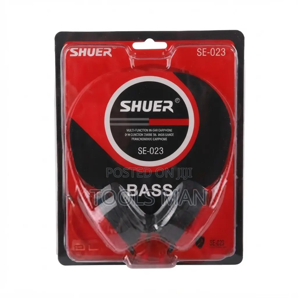 Shuer SE-023 Super Bass Wired Stereo Headphones