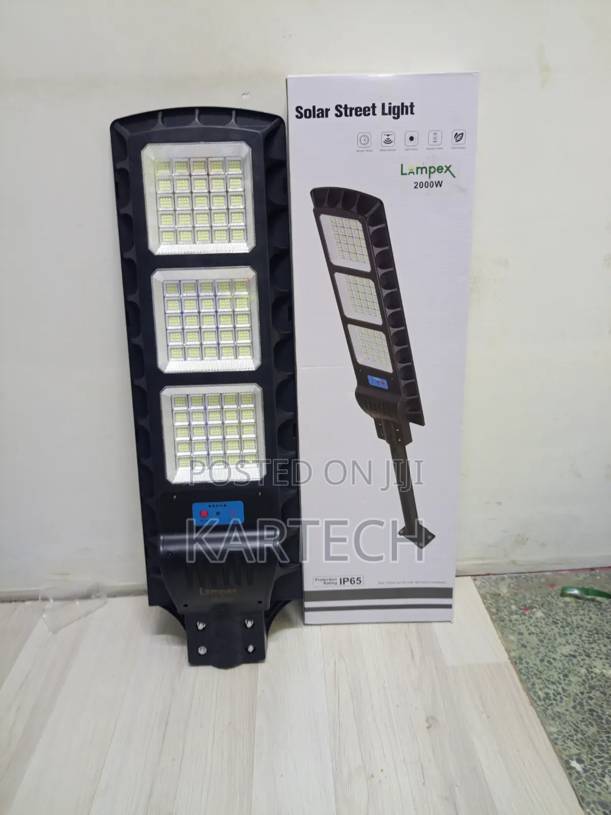 Lampex 2000W LED Solar Security Street Lamp