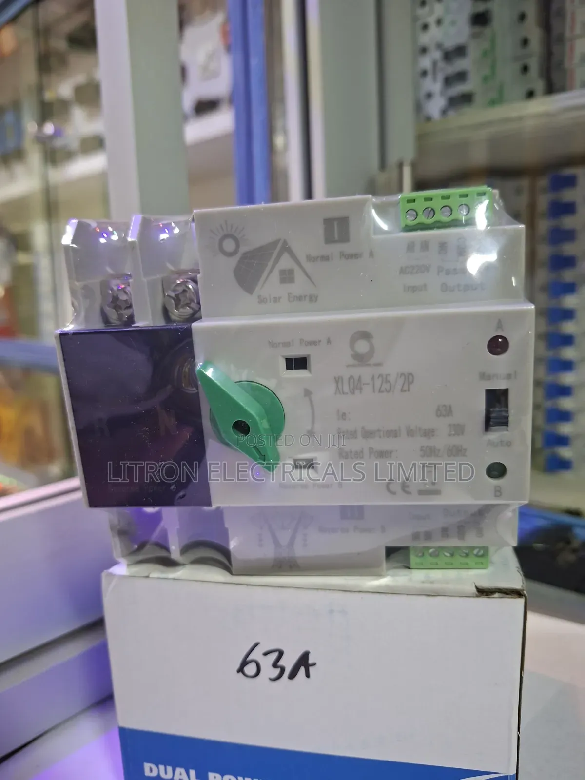 63a Automatic Changeover